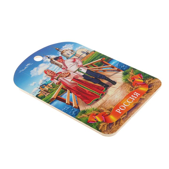 Доска разделочная "Россия"