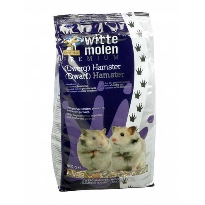 Корм для карликовых хомяков Witte Molen Premium (Dwarf)Hamster 800г