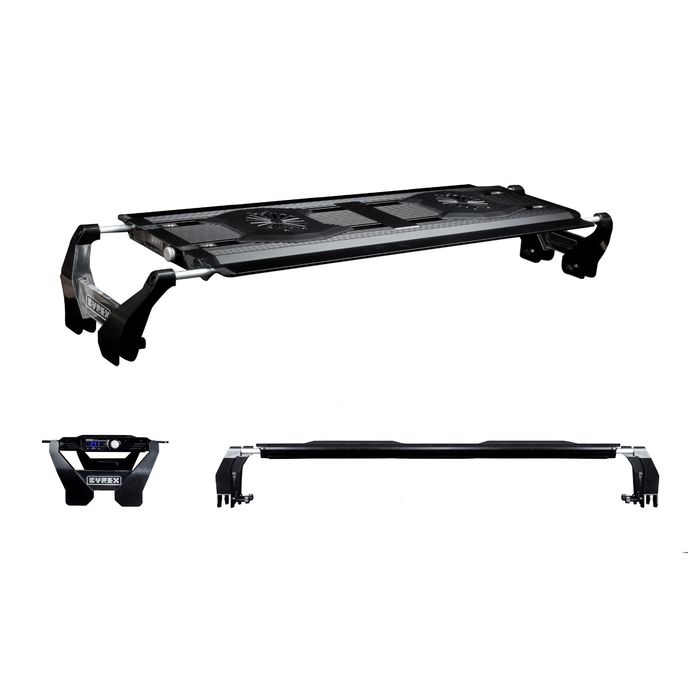 Светильник светодиодный програмируемый, морской, 812х280х37мм, 108вт, черный, на аквариум 89-127см