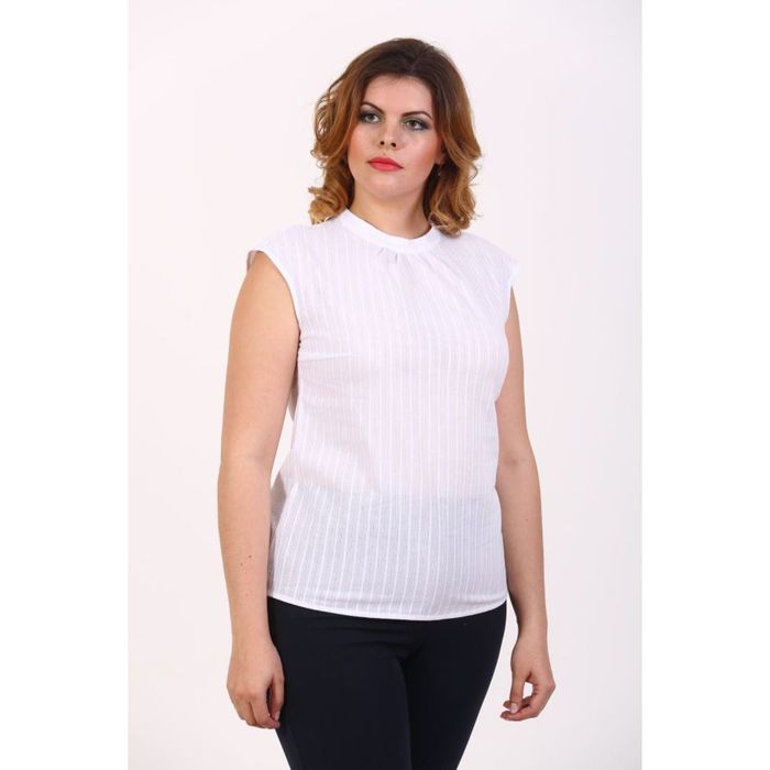 Блузка женская, размер 46, цвет белый 176В1023