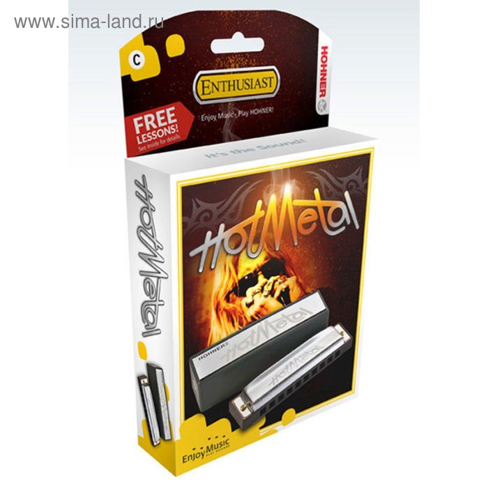 

Губная гармошка Hohner M57201x Hot Metal С-major