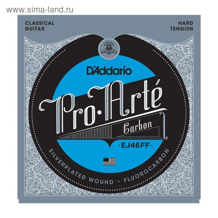 фото Струны для классической гитары d'addario ej46ff pro-arte carbon d`addario