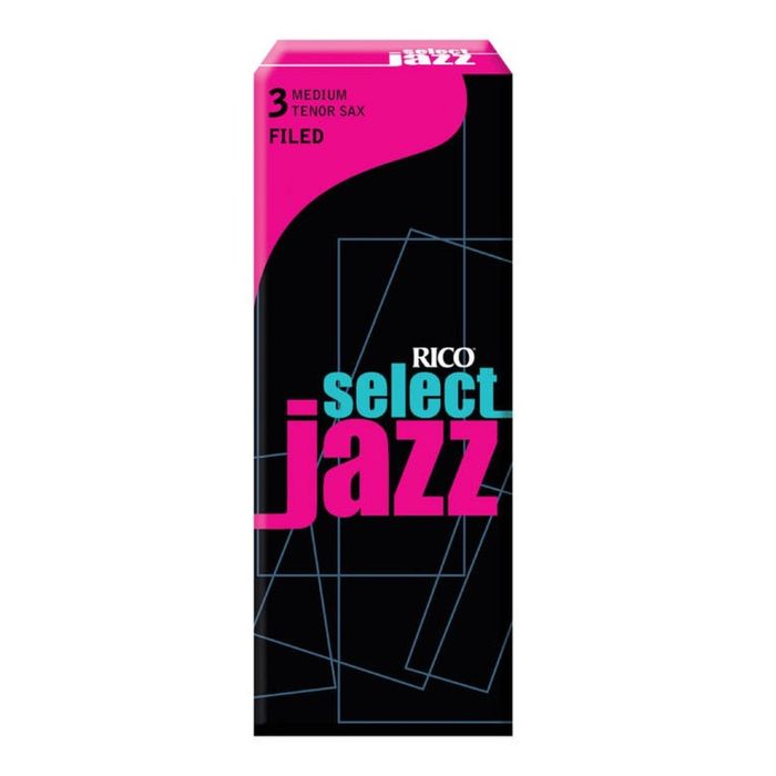 Трости для саксофона тенор Rico RSF05TSX3M Select Jazz, размер 3, средние (Medium), 5шт