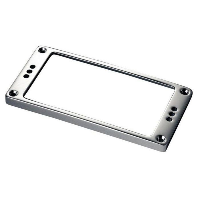 Рамка звукоснимателя Schaller 17020111 прямая, металлическая, высота 6,3мм