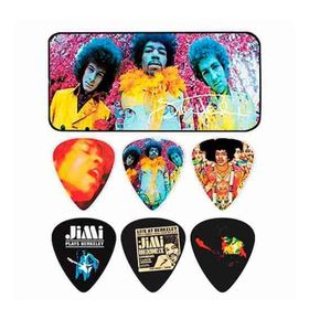 

Медиаторы Dunlop JH-PT01M Jimi Hendrix Experienced 12шт, средние, в коробочке,