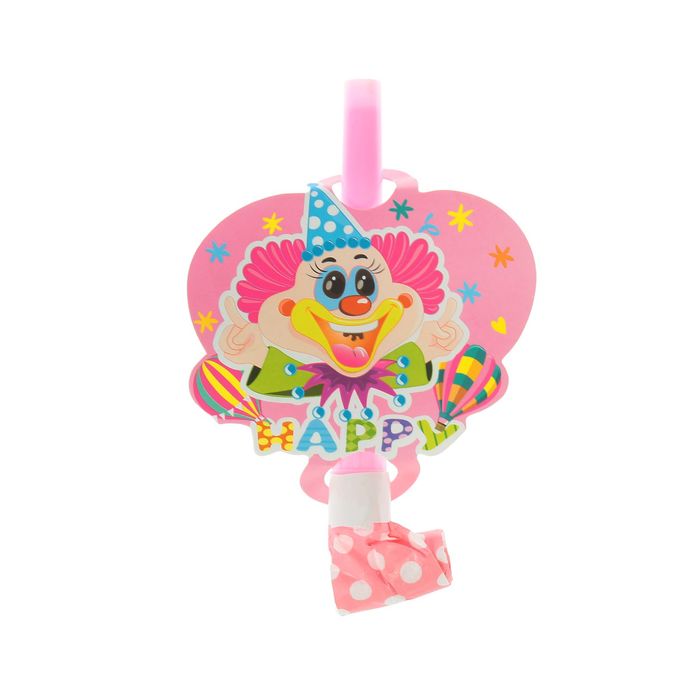 Язычок "Клоун" (набор 6 шт)