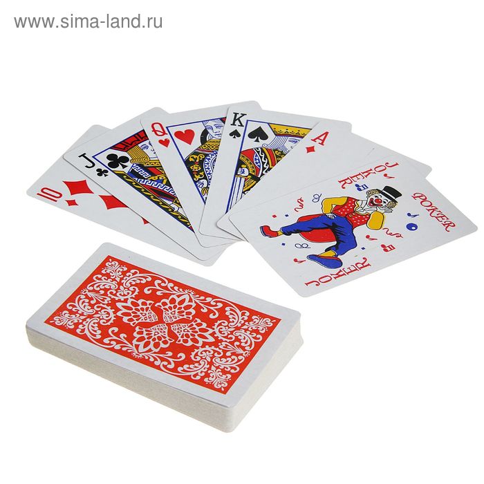 

Карты игральные бумажные Nap, 54 шт., 5,5 × 8,5 см