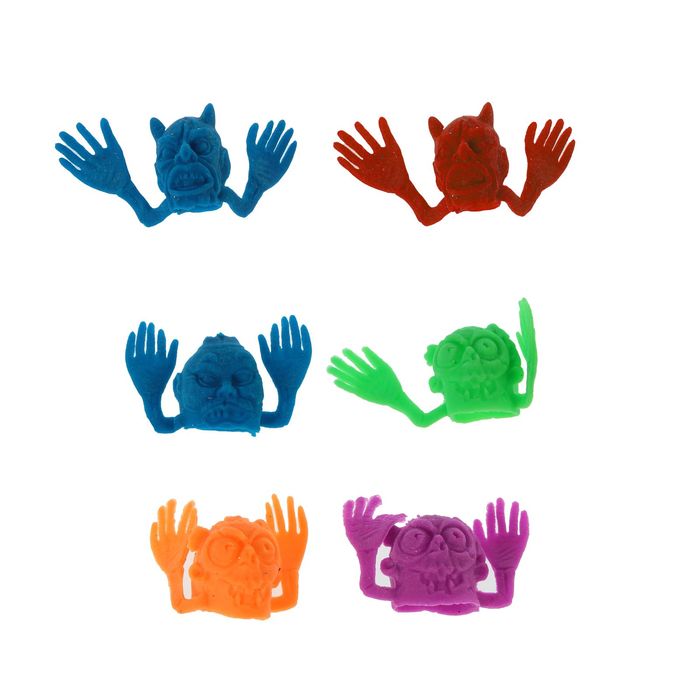 Напальчник "Страшилки" набор 2 штуки, цвета МИКС