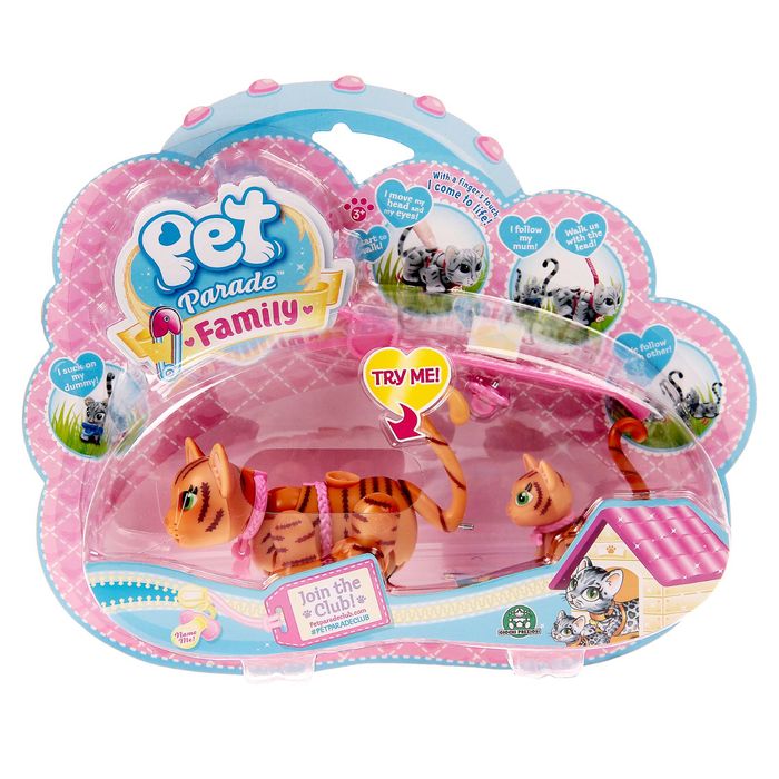 Интерактивные фигурки домашних питомцев Pet Club Parade, МИКС