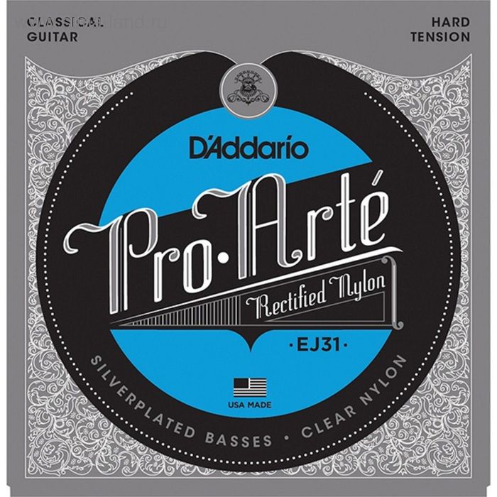 фото Струны для классической гитары d`addario ej31 classic hard