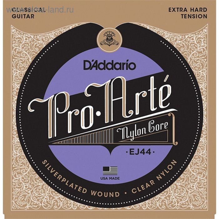 фото Струны для классической гитары d`addario ej44 pro arte extra