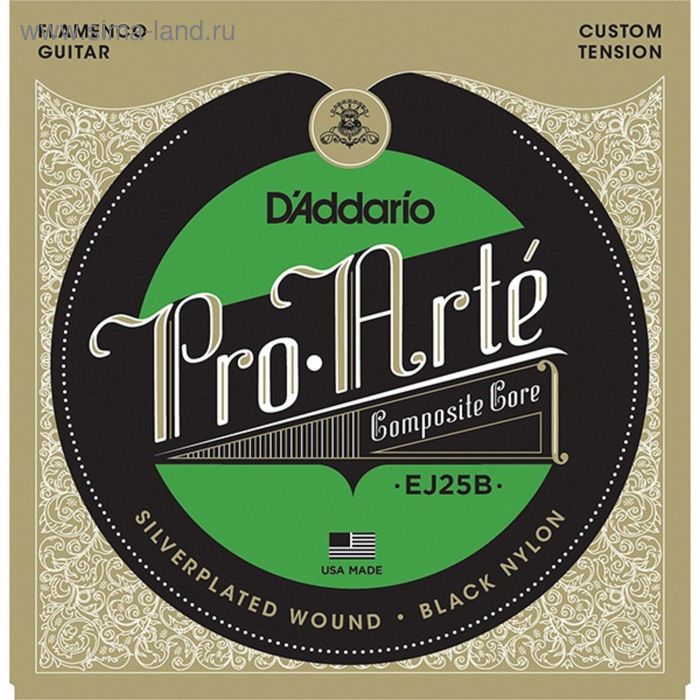 фото Струны для классической гитары d'addario ej25b pro-arte composite d`addario