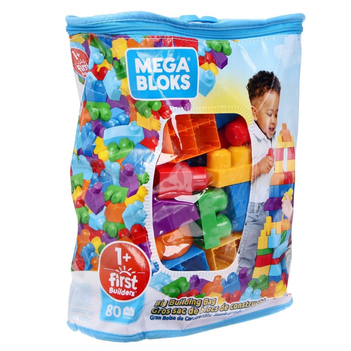 Конструктор «Мой первый конструктор», 80 деталей, МИКС