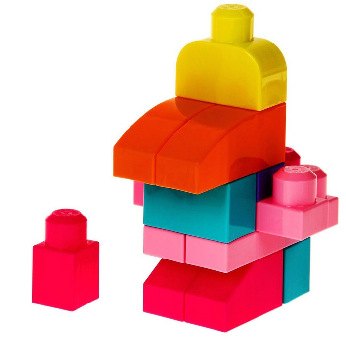 Конструктор «Мой первый конструктор», 80 деталей, МИКС