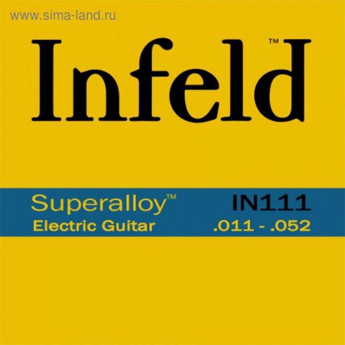 Струны для электрогитары Thomastik IN111 Infeld 11-52 комплект струн для электрогитары thomastik infeld in111