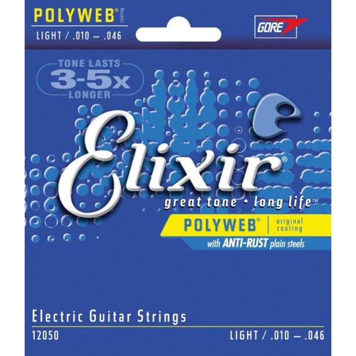 Струны для электрогитары Elixir 12050 POLYWEB 10-46