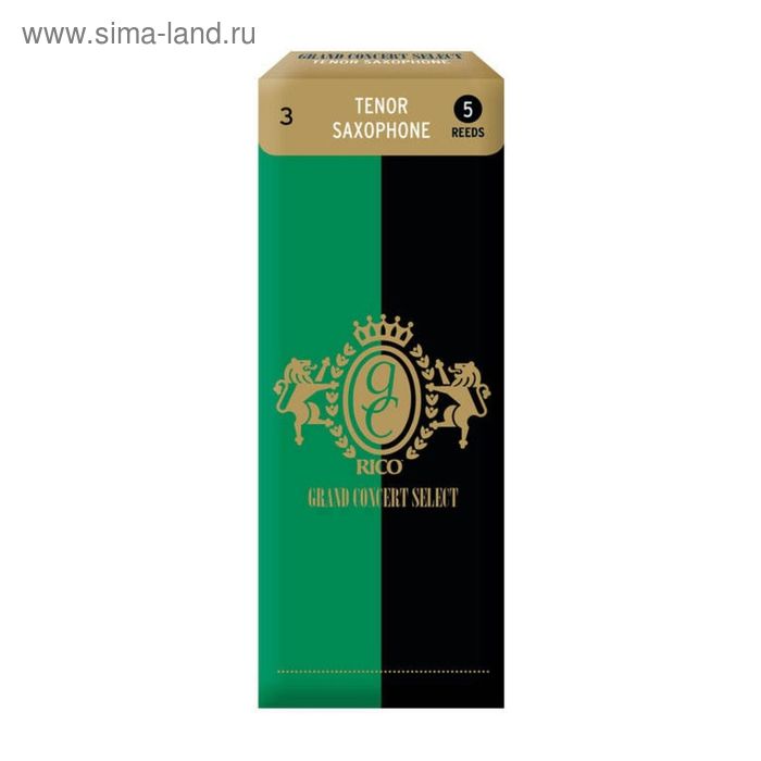 

Трости для саксофона тенор Rico RGC05TSX300 Grand Concert Select, размер 3.0, 5шт