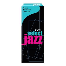 

Трости для саксофона тенор Rico RRS05TSX2H Select Jazz, размер 2, жесткие (Hard), 5шт