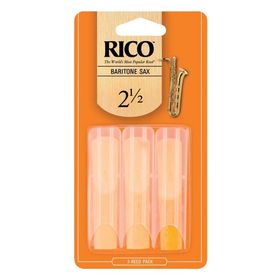

Трости для саксофона баритон Rico RLA0325 размер 2.5, 3шт