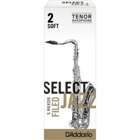 

Трости для саксофона тенор Rico RSF05TSX2S Select Jazz, размер 2, мягкие (Soft), 5шт