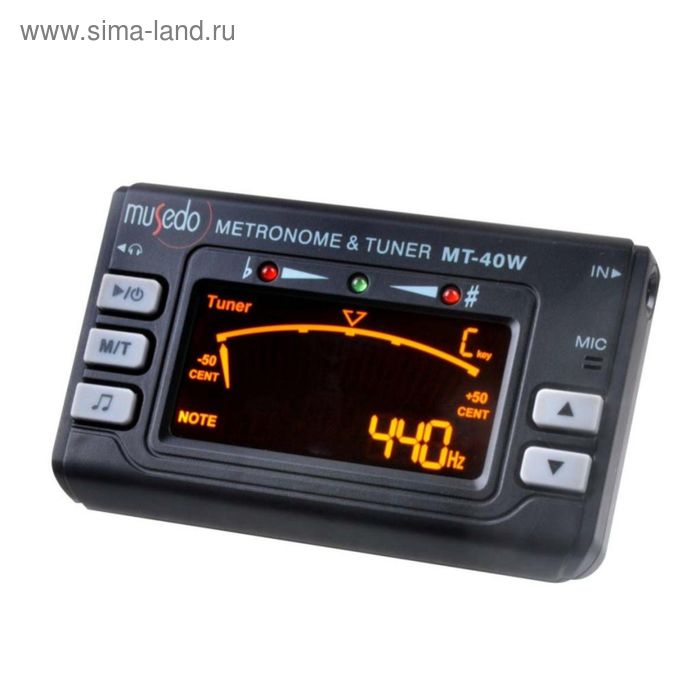 Метротюнер Musedo MT-40W  хроматический и тон генератор