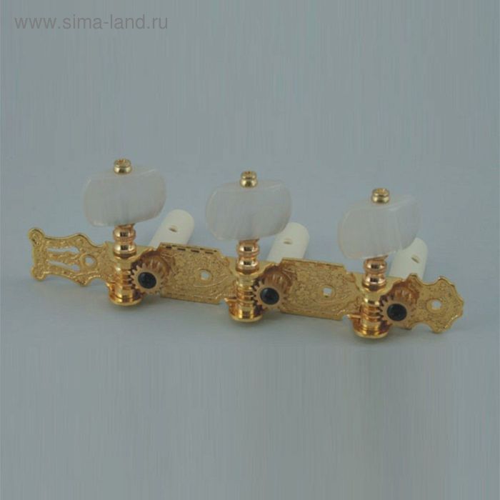 

Комплект колковой механики на планке Alice AO-020V1P позолоченный