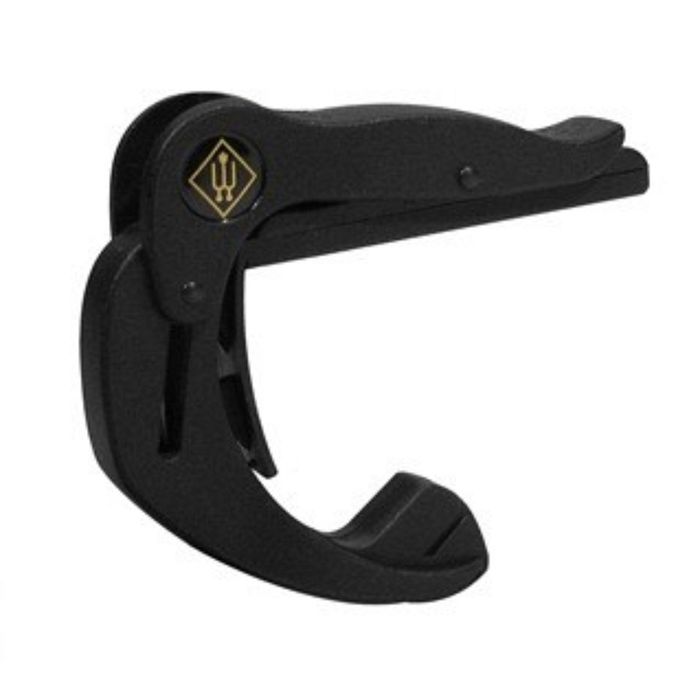 Каподастр для акустической гитары Wittner 996 карбон, черный, ширина 51,5 мм