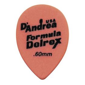 

Медиаторы D`Andrea RD358-060 Formula Delrex 72шт, маленькая капля, матовая поверхность.