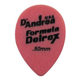 

Медиаторы D`Andrea RD358-050 Formula Delrex 72шт, маленькая капля, матовая поверхность.
