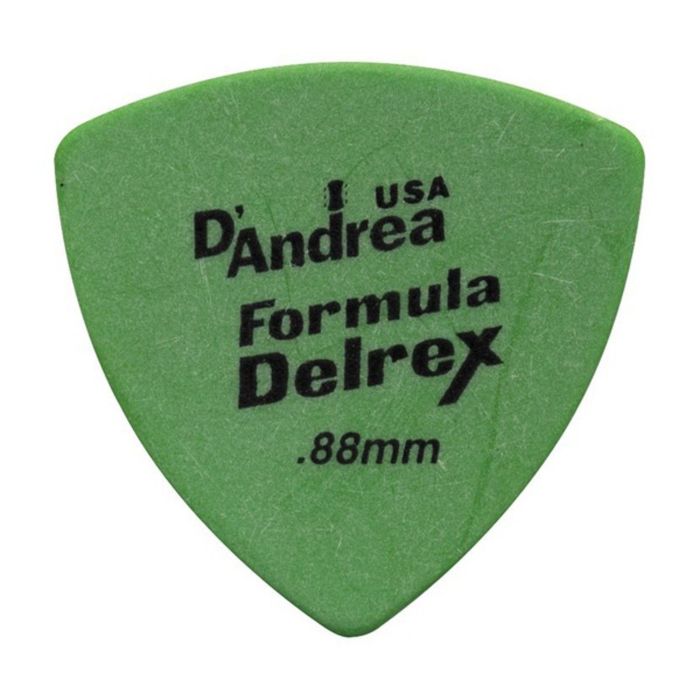 Медиаторы D`Andrea RD346-088 Formula Delrex  72шт, треугольные, матовая нескользящая поверхность.