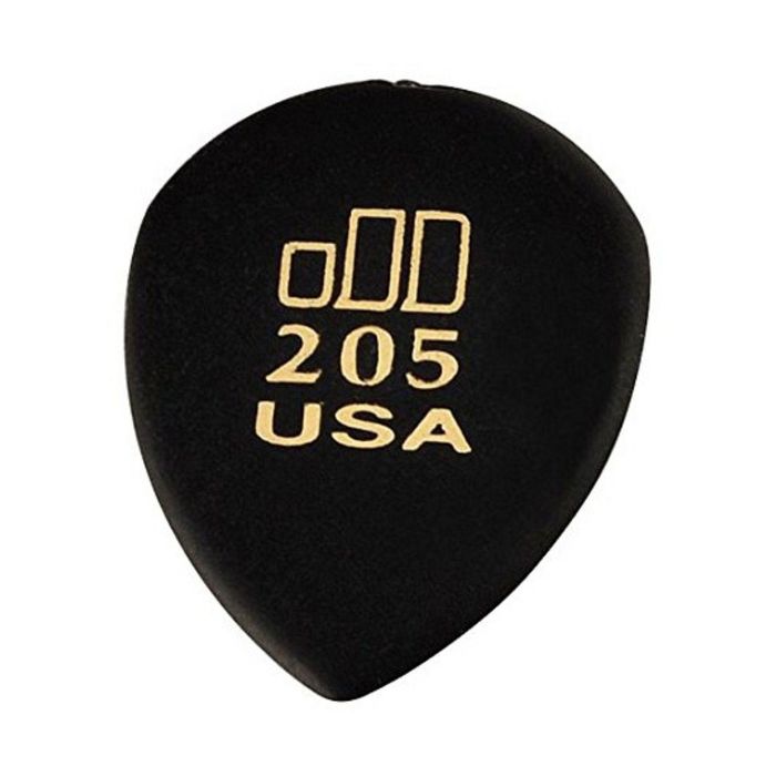 Медиаторы Dunlop 477R205 JD Jazztones 36шт, острый кончик, черные,