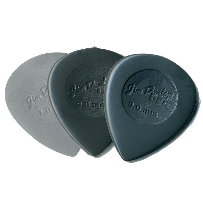 Медиаторы Dunlop 445R3.0 Nylon Big Stubby 24шт, толщина 3,0мм,
