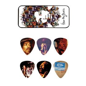 

Медиаторы Dunlop JH-PT07M Jimi Hendrix Hear My Music 12шт, средние, в коробочке,