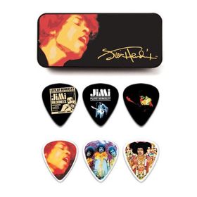 

Медиаторы Dunlop JH-PT03H Jimi Hendrix Electric Lady Land 12шт, толстые, в коробочке,