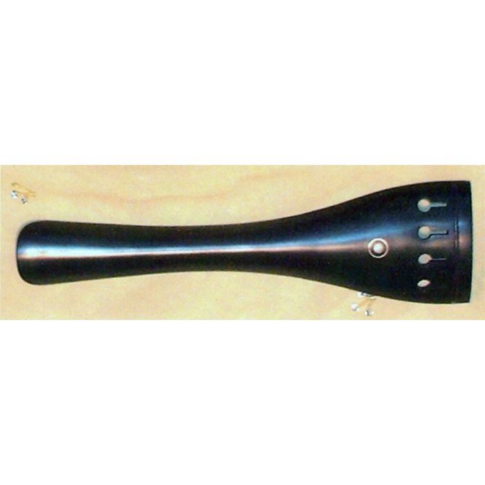 Струнодержатель для виолончели WBO CT04E-4/4 круглая модель, черное дерево