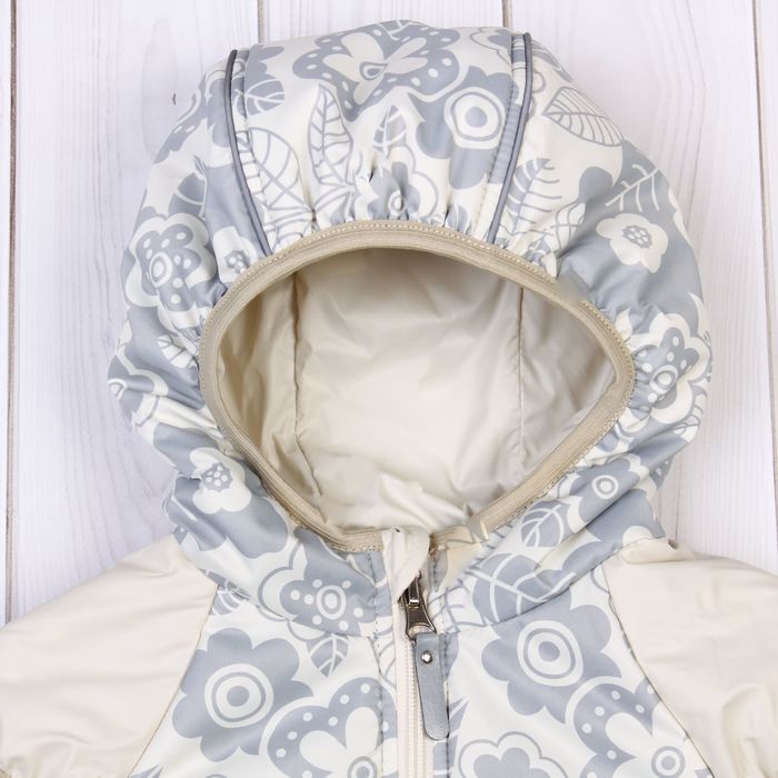 Жилет для девочки "ЛАЙМА", рост 86 см (48), цвет кремовый Ж21017-01_М