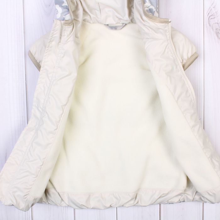 Жилет для девочки "ЛАЙМА", рост 86 см (48), цвет кремовый Ж21017-01_М