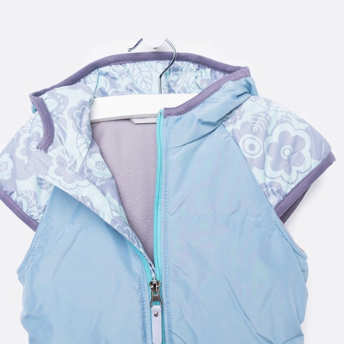 Жилет для девочки "ЛАЙМА", рост 98 см (52), цвет минт Ж21017-01_М