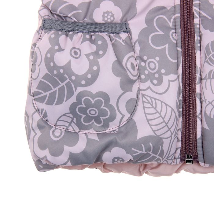 Жилет для девочки "ЛАЙМА", рост 98 см (52), цвет розовый Ж21017-01_М