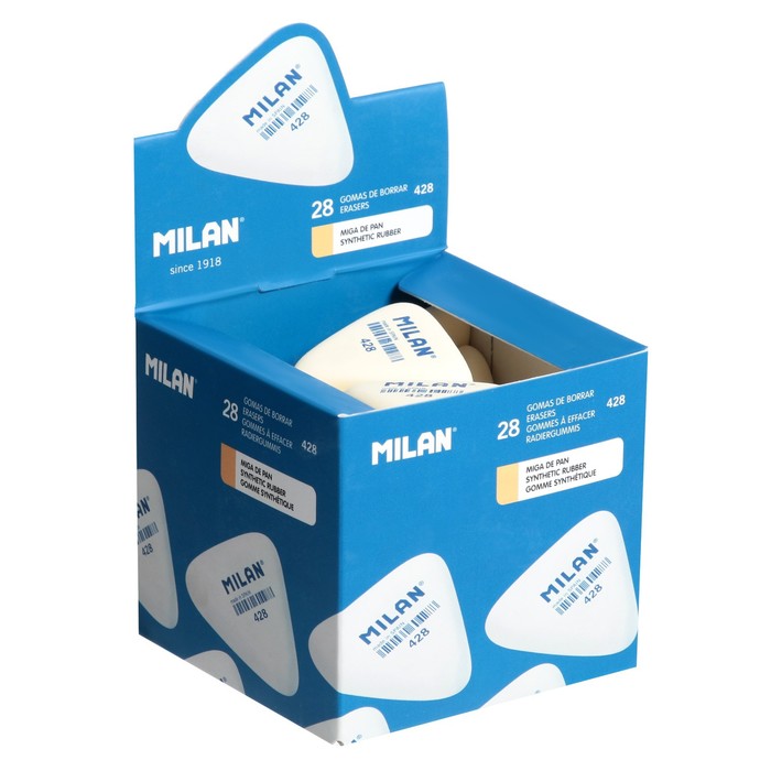 Ластик MILAN 428, треугольный 51x46x13 мм, синтетический каучук