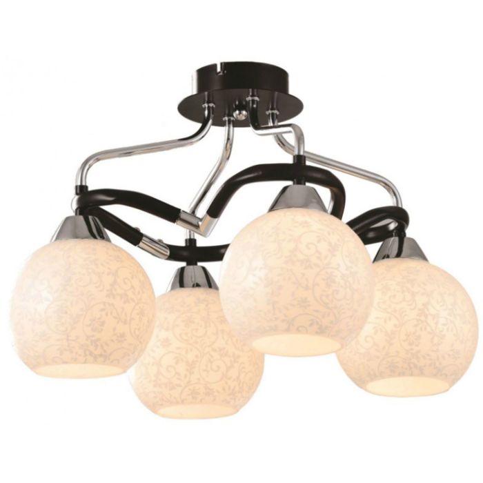 Люстра  "Капела"  4 ламп Е27 60Вт  венге 50х50х20