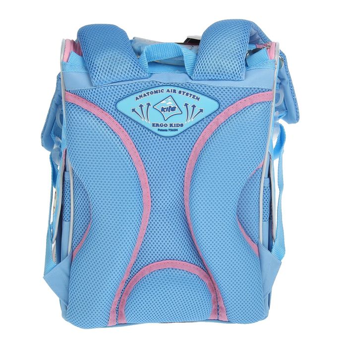 Ранец Стандарт Popcorn Bear 501 PO-1, 34 х 26 х 13 см, голубой