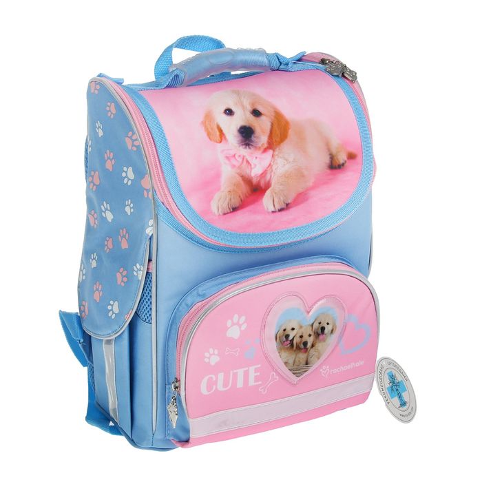 Ранец Стандарт Rachael Hale 501 R-2, 34 х 26 х 13 см, голубой