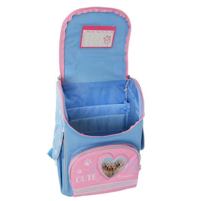 Ранец Стандарт Rachael Hale 501 R-2, 34 х 26 х 13 см, голубой