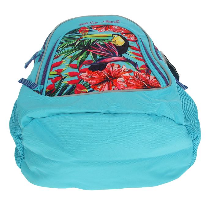 Рюкзак школьный эргономичная спинка Kite 950 Style-3, 47 х 32 х 20 см, бирюзовый