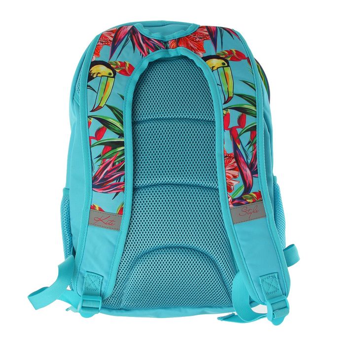 Рюкзак школьный эргономичная спинка Kite 950 Style-3, 47 х 32 х 20 см, бирюзовый