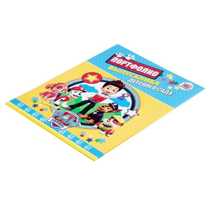 Щенячий патруль. Портфолио в мягкой обложке "Выпускник детского сада"