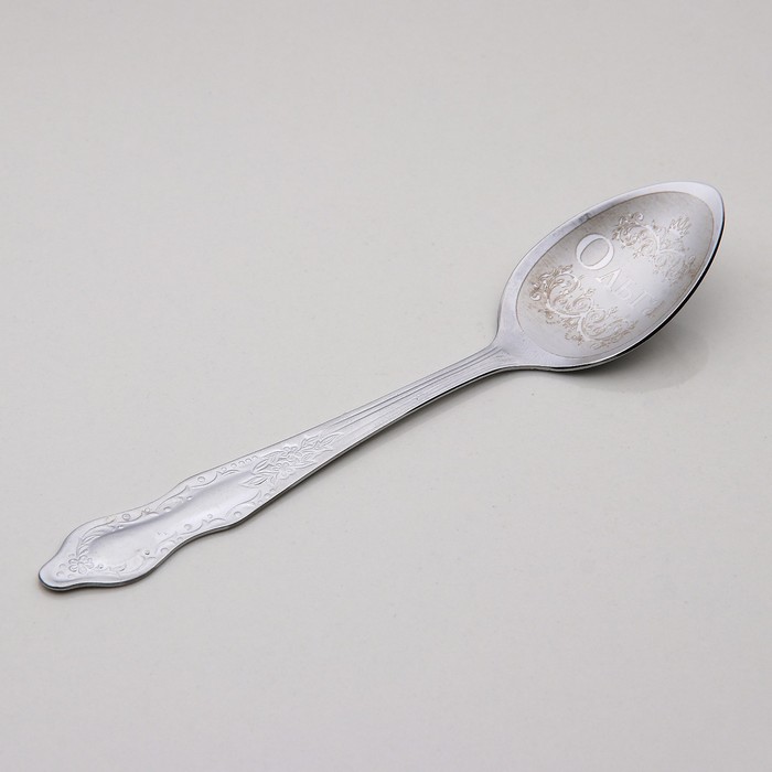Ложка чайная с гравировкой "Ольга"