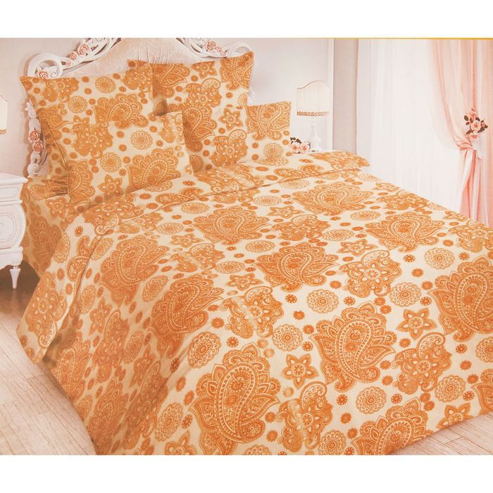 Постельное бельё "Добрые традиции" 1,5 сп., рис. 356/2, 150х215, 145х215, 70х70 - 2шт., бязь 105 г/м2