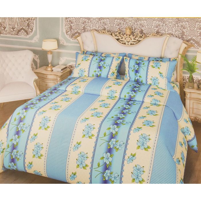 Постельное бельё "Добрые традиции" 2 сп., рис. 361/1, 180х215, 175х215, 70х70 - 2шт., бязь 105 г/м2